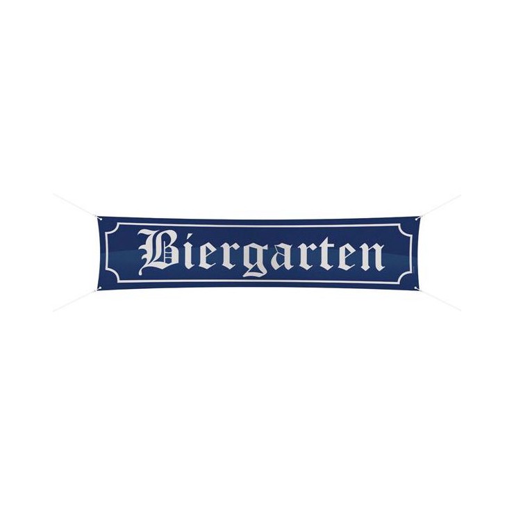 Biergarten Banner